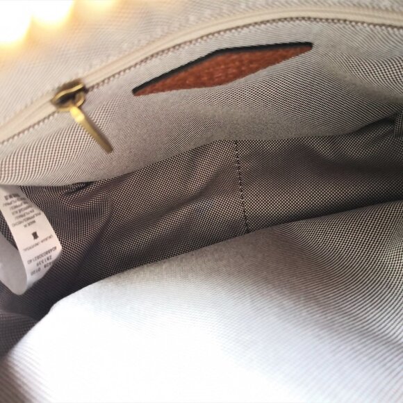 Brand New Fossil Megan Patchwork Mini Leather Backpack - Picture 10 of 10